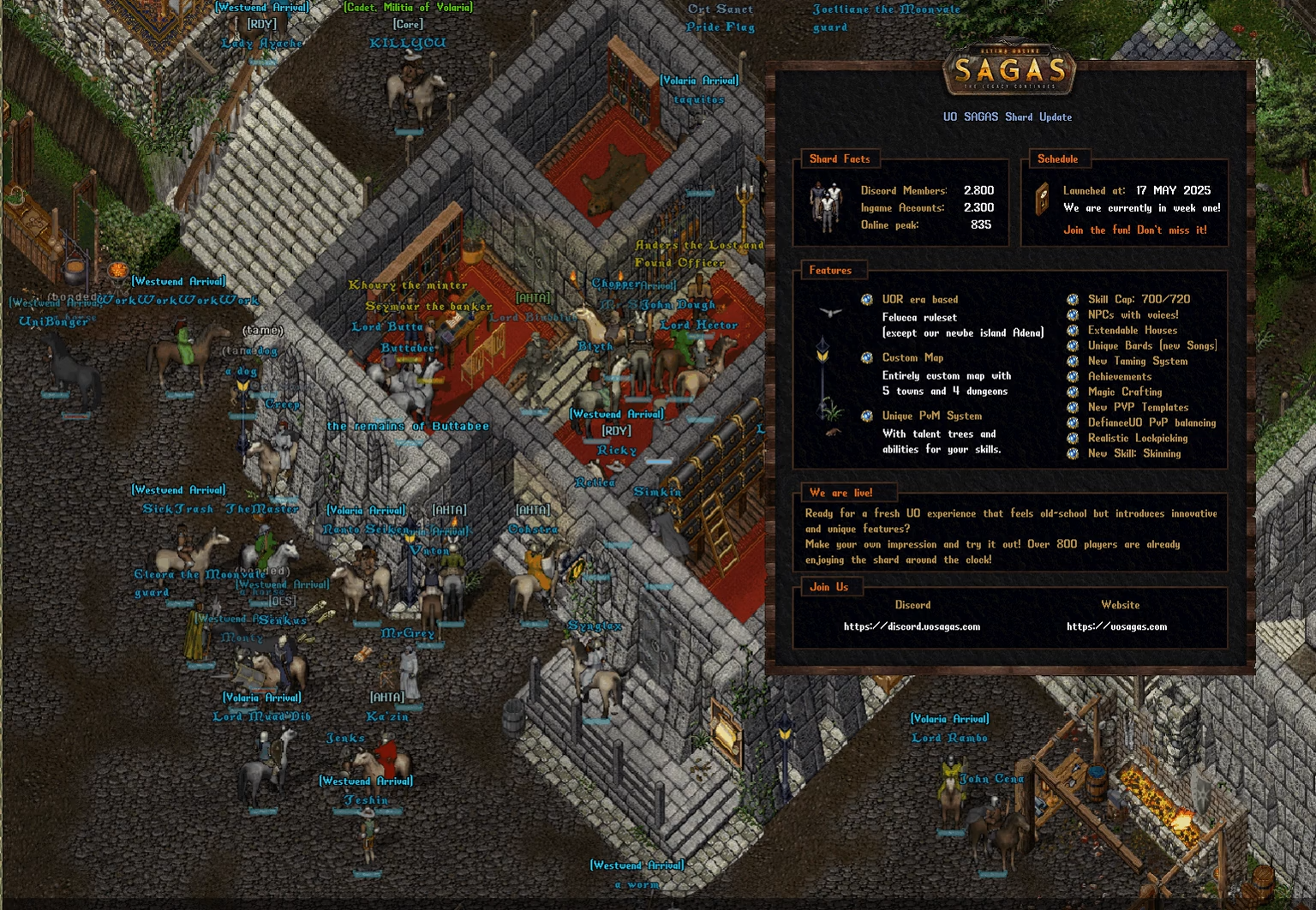 Ultima Online Sagas Official Launch - MMORPG Game Release May 2025